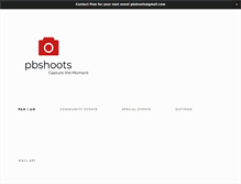 Tablet Screenshot of pbshoots.com